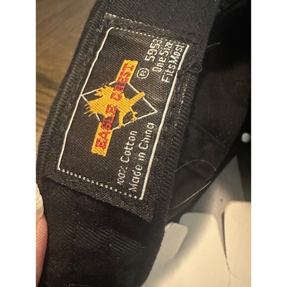 U.S. Army Embroidered Cap We Hold The Cards Since 1775 Eagle Crest Black Adjusta - Picture 5 of 10